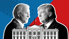 Joe Biden and Donald Trump