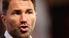 New Netflix documentary series will follow Barry and Eddie Hearn - BBC News