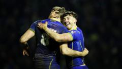 Warrington thrash Broncos as Ashton scores treble