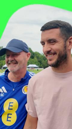 Clarke gatecrashes BBC interview