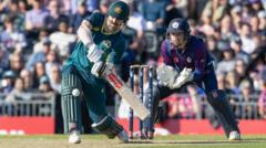 Australia cruise to seven-wicket win over Scotland