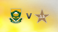 South Africa v Pakistan – third T20 scorecard