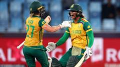 Australia shocked in World Cup semis by South Africa