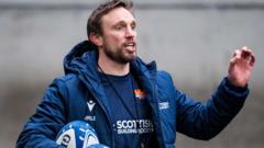 Edinburgh coach Blair to step down at end of season