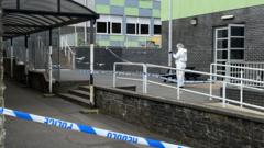 Girl arrested on suspicion of attempted murder after teachers and pupil stabbed at school