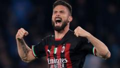 Giroud 'more motivated than ever' before Milan derby