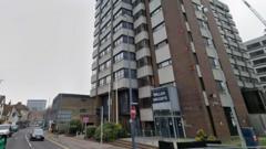 Residents unable to return after tower block flood