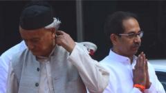 भगतसिंह कोश्यारी, उद्धव ठाकरे