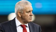 Gatland ‘loving’ pressure of Wooden Spoon Test