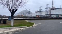 切爾諾貝爾核電廠遺址（8/4/2022）