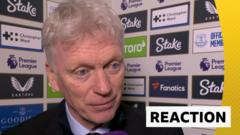 Moyes praises Calvert-Lewin & Ndiaye after beating Spurs