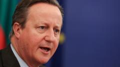 Cameron warns against Iran escalation ahead of Netanyahu talks