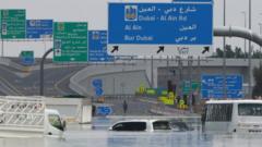 Dubai airport chaos as Gulf reels from deadly storms