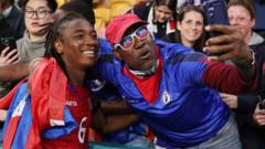 Haiti player earns top rating despite England win
