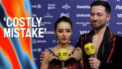 Fear and Gibson reflect on 'devastating' error in free dance