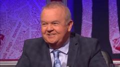 Ian Hislop laughs off taxi 'shooting' incident