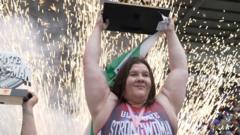 Welsh athlete’s aim to be strongest woman ever