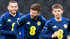 Clarke won't 'experiment' in Scotland friendlies - watch live on BBC