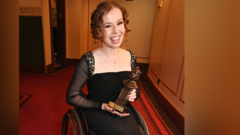 Disabled actor says Olivier win signals progress