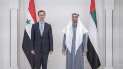 Beşar Esad, Veliaht Prens Şeyh Muhammed bin Zayed al Nahyan ile görüştü