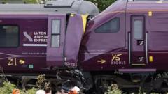 Nine people in critical condition among 100 injured in fatal Bedford train crash