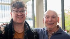 Man's transatlantic trip to meet stem cell donor