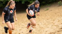 Sand dunes and sumo - Wales' brutal pre-season