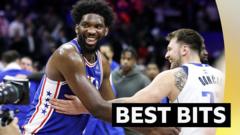 Embiid, Doncic and Irving star as 76ers beat Dallas