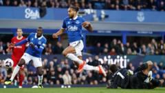 Premier League: Early Everton penalty overturned against Liverpool