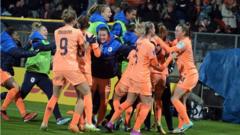 Who has reached the Women's Nations League finals?