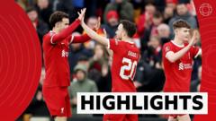 Liverpool net five to beat Norwich in FA Cup