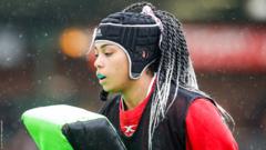 Helping launch Jamaica's women's rugby team