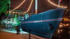 The cargo ship that became an iconic music venue