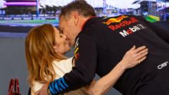 Horner and wife Geri in display of unity at GP