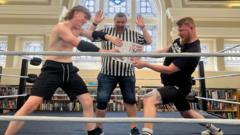 Wrestling Meets Reading at Keighley Library Event
