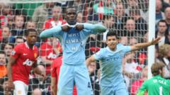 What Were the Line-Ups in Man City's 6-1 Victory Over Man Utd?