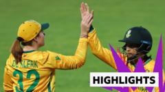 South Africa beat Pakistan for first win of the tournament