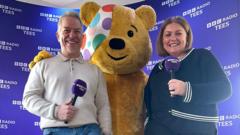 Radio presenters take on Children in Need challenge