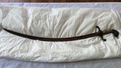 200-year-old sword found sticking out of castle lake after water levels drop