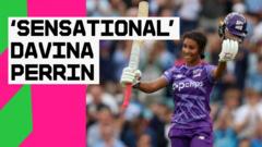 'What an innings!' - Perrin, 18, hits record-breaking 42-ball ton