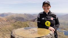 Wales to reveal Euro 2025 squad at summit of Yr Wyddfa