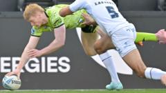 Wigan overpower Toulouse to keep up perfect start