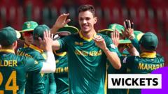 Jansen takes three wickets as England struggle against South Africa