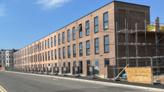New row of spa town flats 'look like a prison'