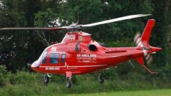Rider airlifted to hospital after Tandragee crash