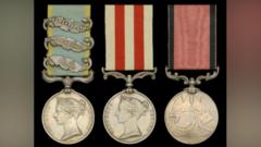 Light Brigade medals sold for three times estimate