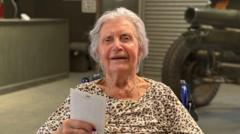 Daredevil centenarian turns 104 with tank ride