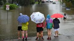 Mass blackouts in storm-hit eastern Australia