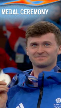 Team GB’s curlers stand proudly with silver