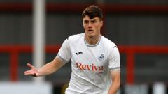 Bristol Rovers sign Swansea's Cotterill on loan